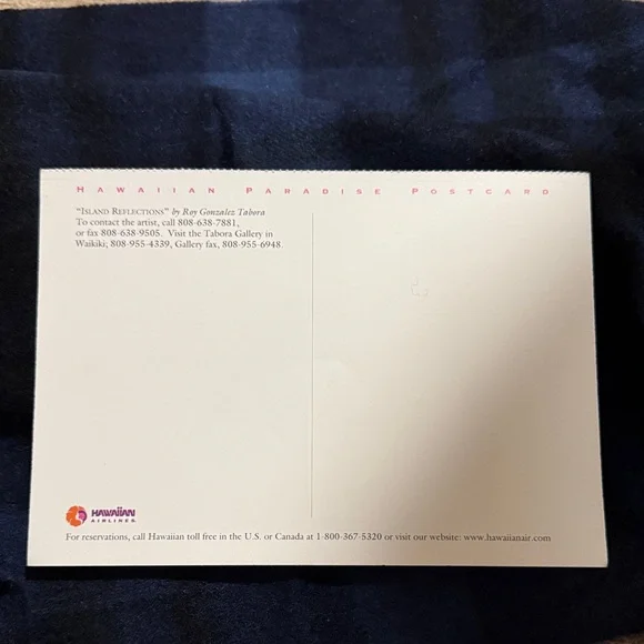 Sunset Beach Palm Art Postcard Print - Picture 2 of 2